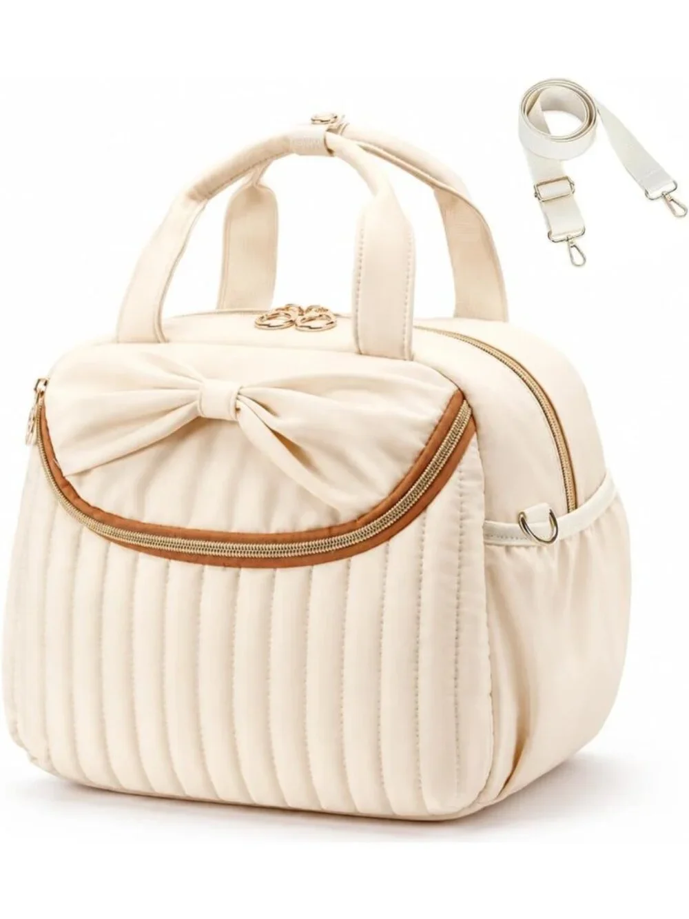 Stylish Insulated Lunch Tote for Women | Large Cooler Bag with Shoulder Strap